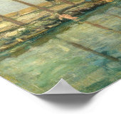 Le Towpath - Johan Jongkind Poster d'art (Coin)