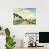 Le Towpath - Johan Jongkind Poster d'art (Bureau à domicile)