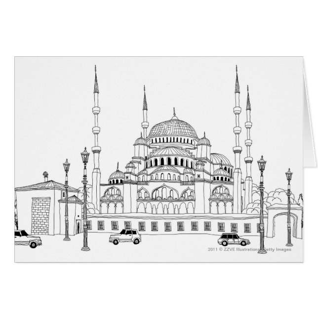 Le trafic par la mosquée (Devant horizontal)