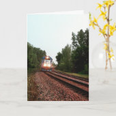 "Le Train 2271" Bonne Carte (Fleur jaune)