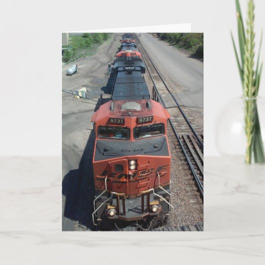 "Le Train 6737" Bonne Carte #2 (Devant)