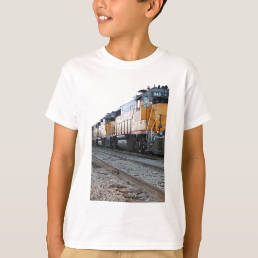 Le train badine le T-shirt (Devant)