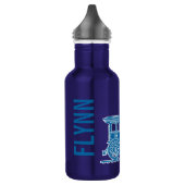 Le train bleu, les enfants, la bouteille de boisso (Gauche)