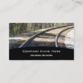 Le train dépiste le carte de visite (Dos)