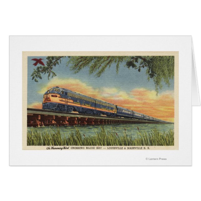 Le train ferroviaire Humming Bird (Devant horizontal)