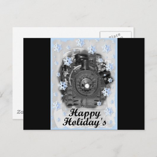 Le train modèle des vacances heureuses (Devant / Derrière)