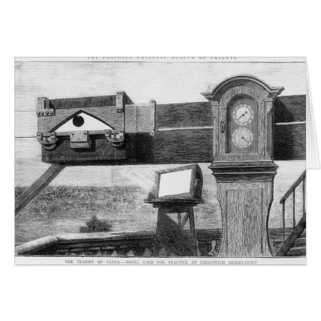 Le transit de Vénus (Devant horizontal)