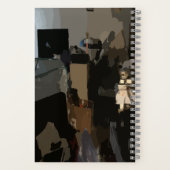 Le travail continue Carnet spiral (Verso)