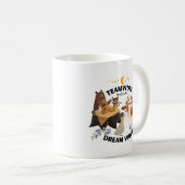 Le travail d'équipe fait de Dream Work Mug (Devant droit)