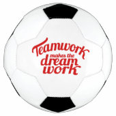 Le travail d'équipe fait le travail de rêve texte  (Devant)