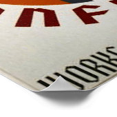 Le travail favorise la confiance - Affiche promoti (Coin)