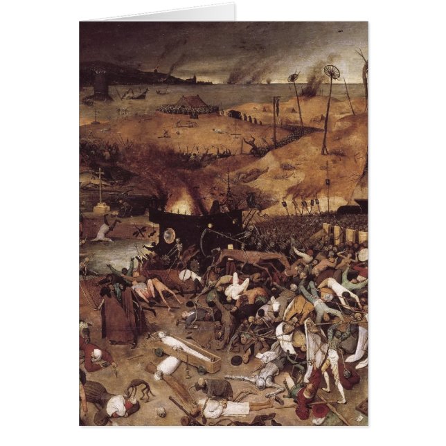 Le triomphe de la mort par Peter Bruegel (Devant)