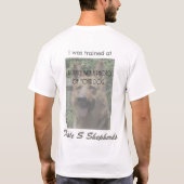 Le triple personnalisable S Shepherds le T-shirt (Dos)
