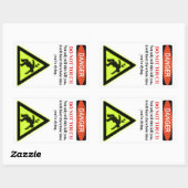 Le tristement célèbre Étiquette d'avertissement "D (Feuille)