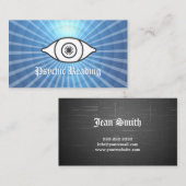 Le troisième regard Psychique Lecture Carte de vis (Devant / Derrière)