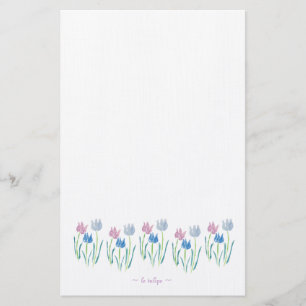 le tulipe briefpapier