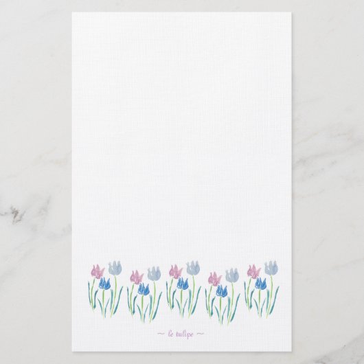 le tulipe briefpapier (Voorkant)