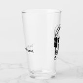 Le Tumbler de verre de la série Éffrayante (Droite)