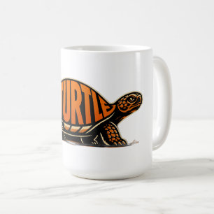Le Turtle Schildpad T-shirt Koffiemok