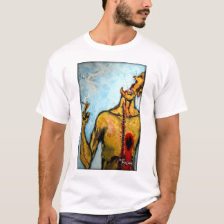 Le type fâché "DÉSOSSE" le T-shirt