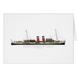 Le vapeur de palette Waverley par Fernandes