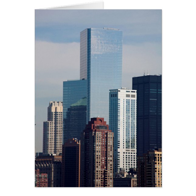 Le vaste centre financier Manhattan New York (Devant)