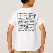 Le VASTE T-shirt de l'enfant (Dos)