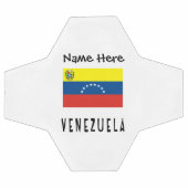 Le Venezuela et le Venezuela avec votre nom Socce (Plat)