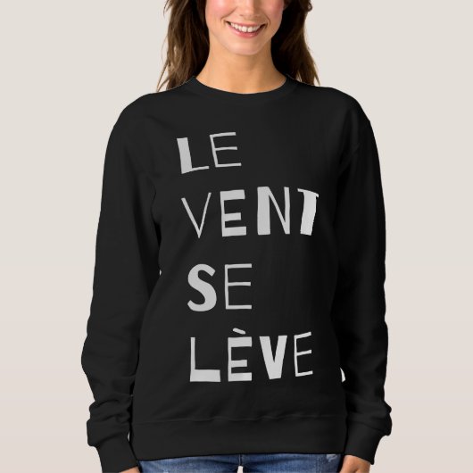 Le Vent Se Leve - Sweat - shirt à capuche blanc (Devant)