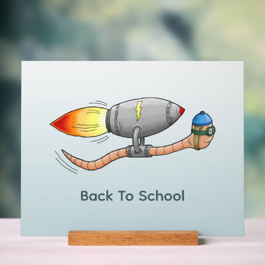 Le ver fusée retourne à l'école (Neutre)
