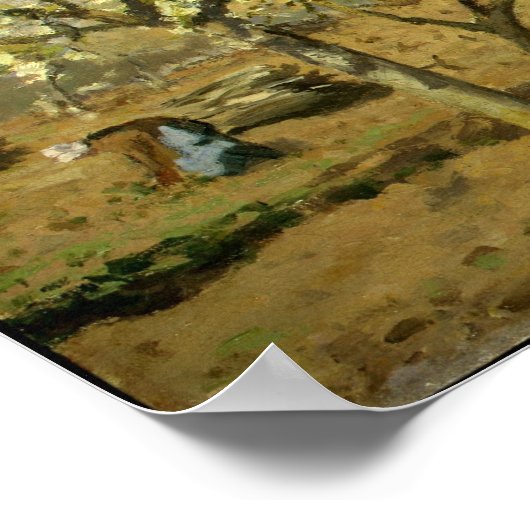 "Le Verger" de Pissarro - Poster (Coin)