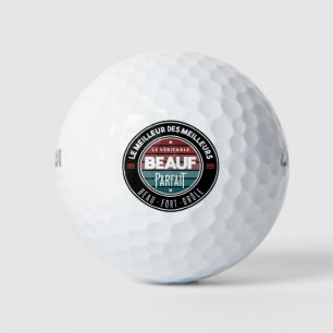 Le véritable beauf parfait golfballen