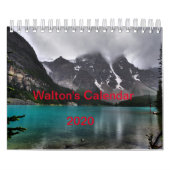 Le véritable calendrier de Walton 2020 (Protection)