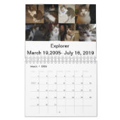 Le véritable calendrier de Walton 2020 (Mar 2026)