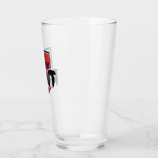 Le verre à pinte de caoutchouc (Gauche)