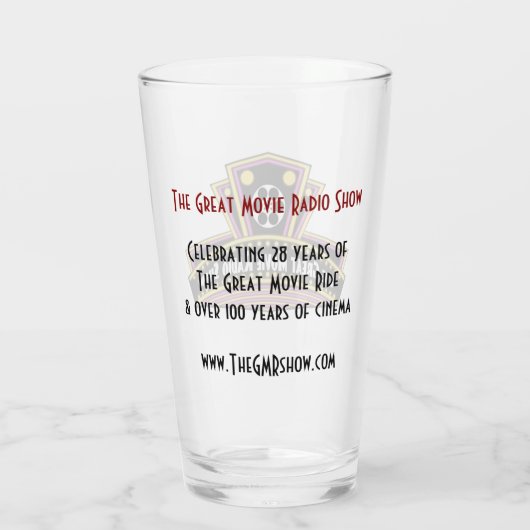 Le verre à pinte de la RMR (Dos)