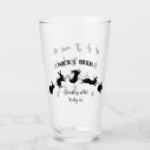 Le verre de bière de Nick (Devant)
