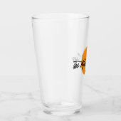 Le verre de boisson du logo Sun de minuit (Droite)