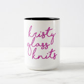 Le verre de Kristy tricote la tasse (Centre)