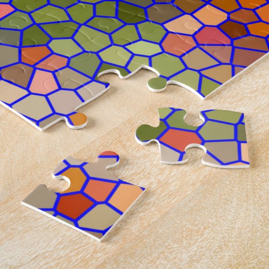 LE VERRE ÉCLAIRÉ SEMBLE PUZZLE (Côté)