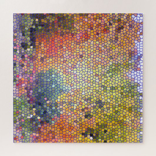 LE VERRE ÉCLAIRÉ SEMBLE PUZZLE (Horizontal)