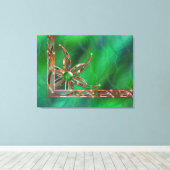 Le vert comme toile d'herbe Imprimer (Insitu (Plancher de Bois))