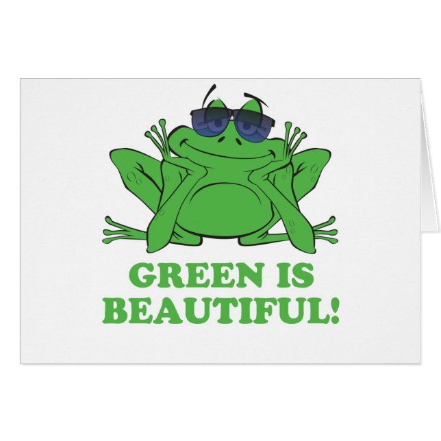 Le vert est beau (Devant horizontal)