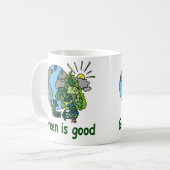 Le vert est bonne tasse (Devant gauche)