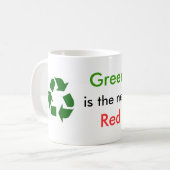 Le vert est la nouvelle tasse rouge de Coffe (Devant gauche)