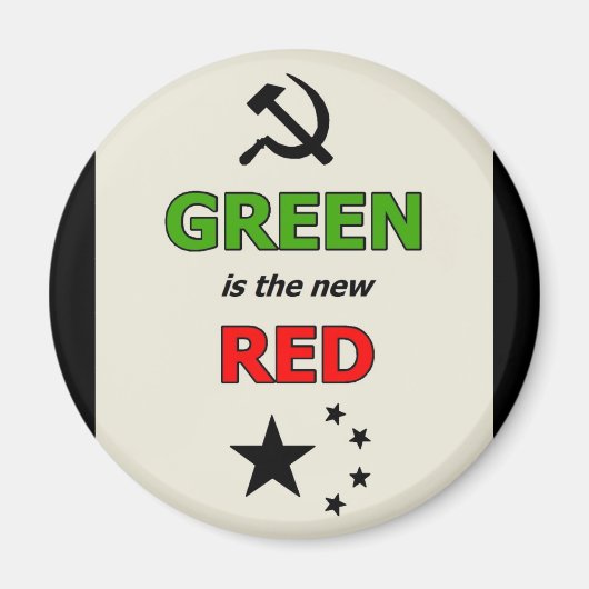 Le vert est le nouvel aimant rouge (Devant)
