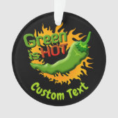 Le vert est l'ornement CHAUD (devant)