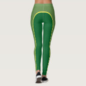 Le vert ombrage Leggings appelée personnalisable (Dos)