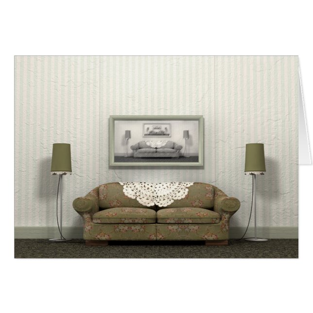 Le vieux canapé de grand-mère (Devant horizontal)