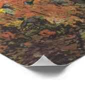 Le vignoble rouge de Van Gogh - Poster (Coin)